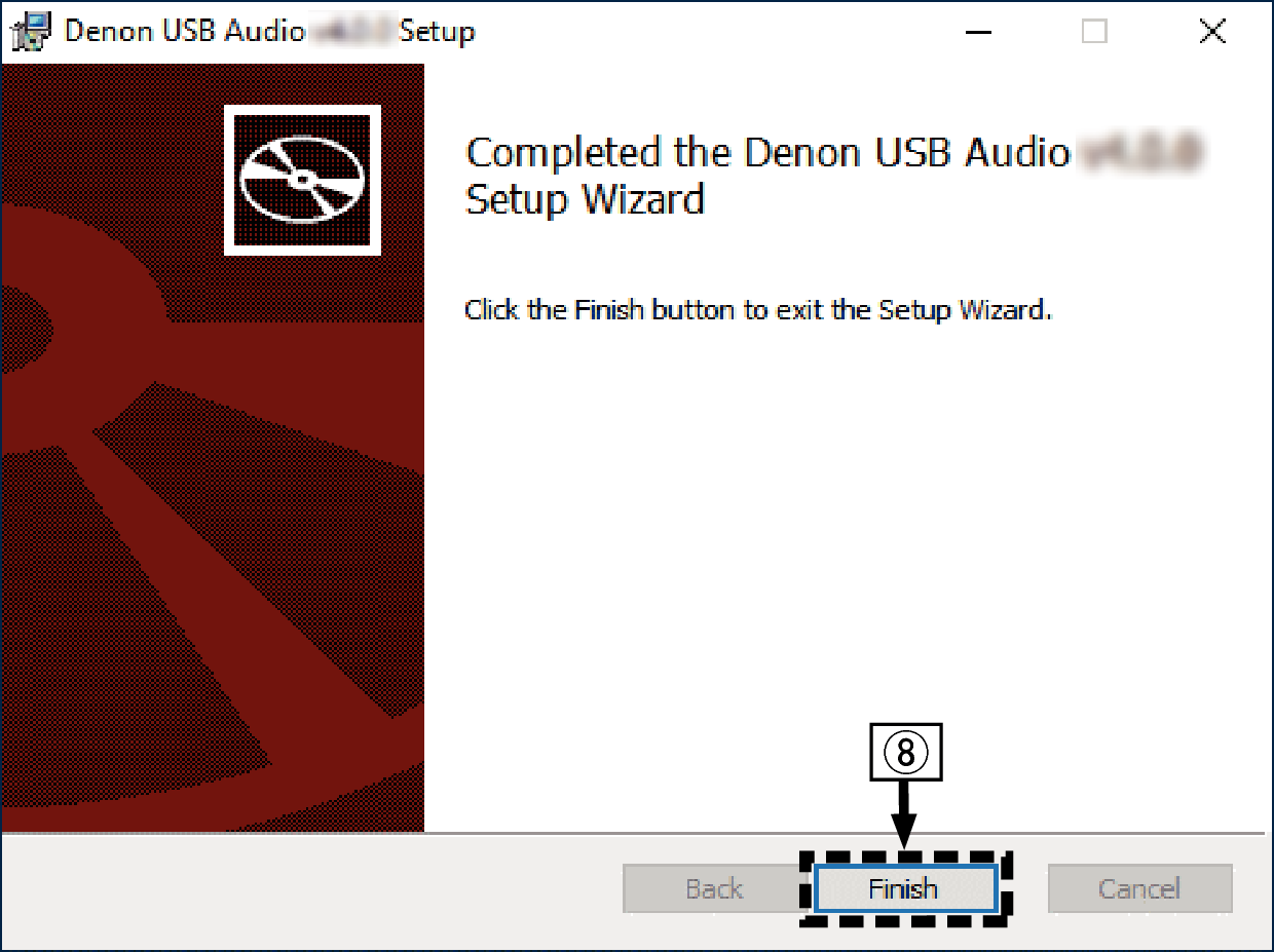 Installer Denon EN 6 win10 v2